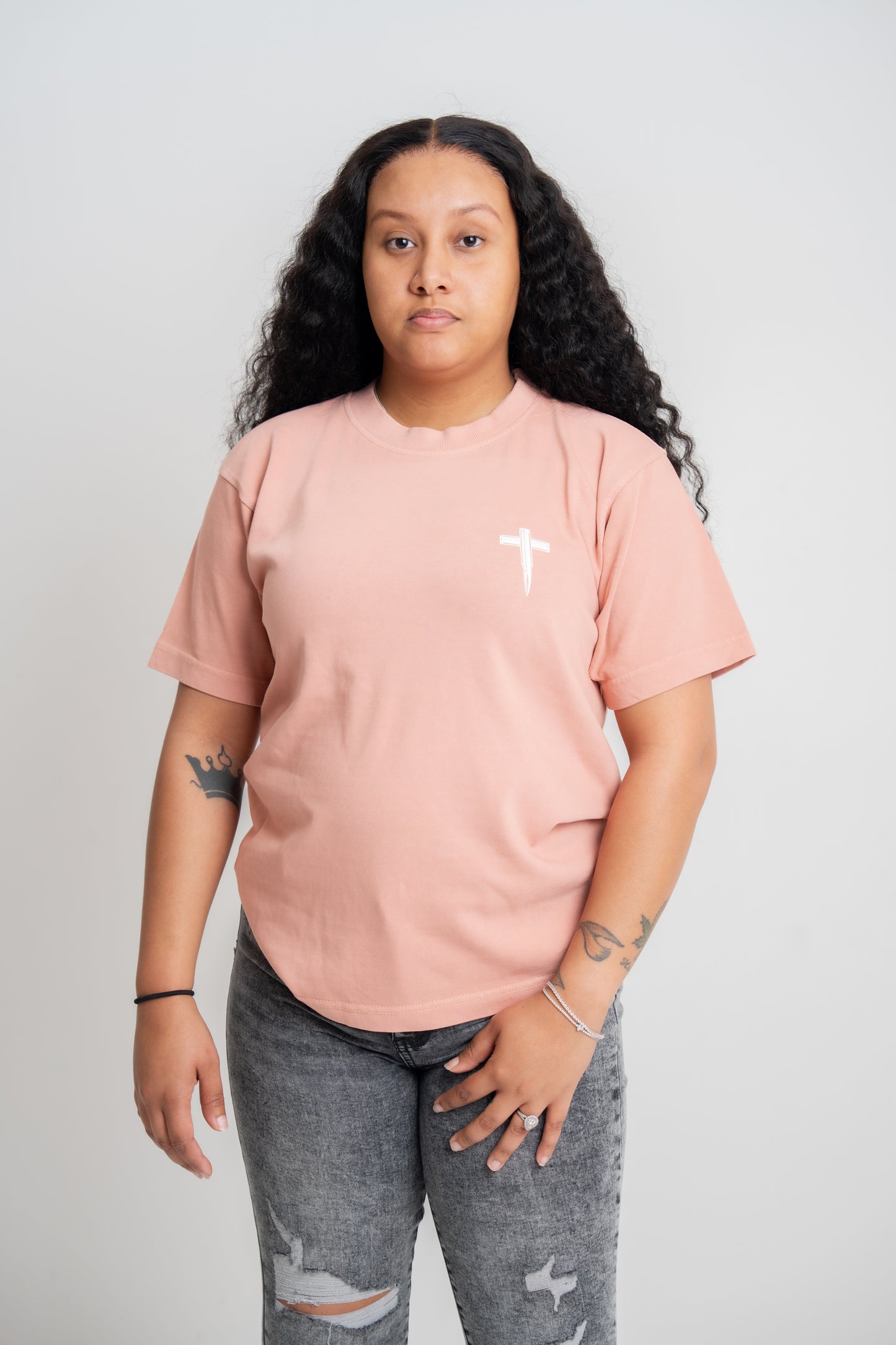 "Selfish" Tee (Salmon)