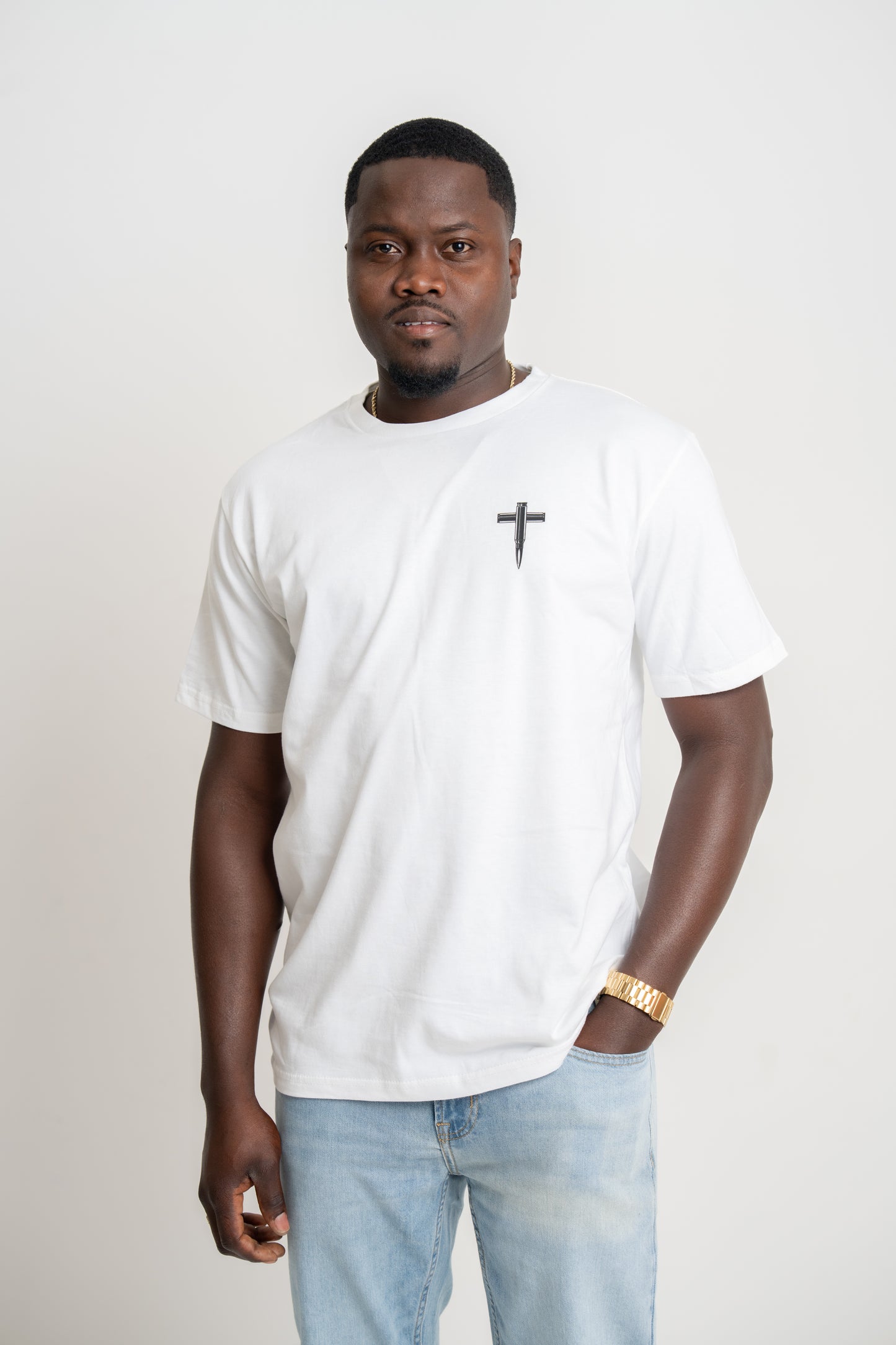"God Up" Tee (White)