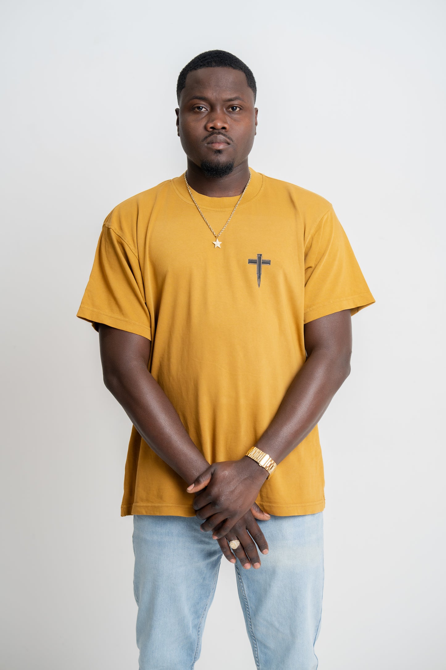 "Life" Tee (Peanut Butter)